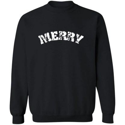 Merry Distressed ~ Sweatshirt