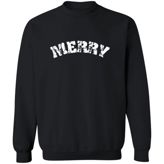 Merry Distressed ~ Sweatshirt