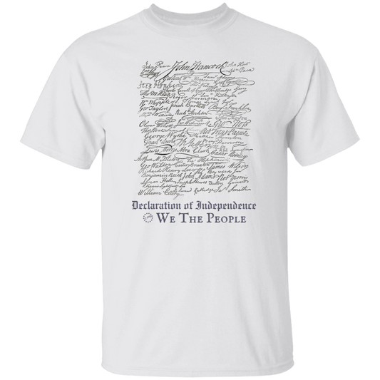 Declaration of Independence Signatures T-Shirt