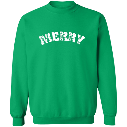 Merry Distressed ~ Sweatshirt