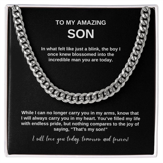 Amazing Son ~ Cuban Link Necklace