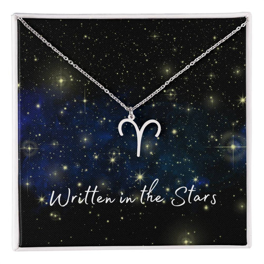 Written In The Stars ~ Zodiac Sign necklace